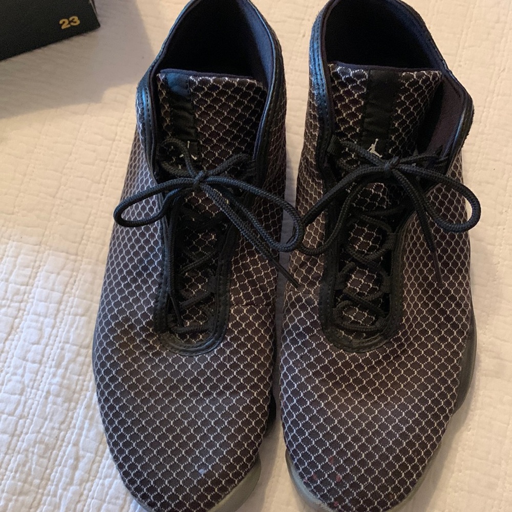 Air Jordan Future, size 13, black/black-white